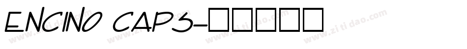 Encino Caps字体转换